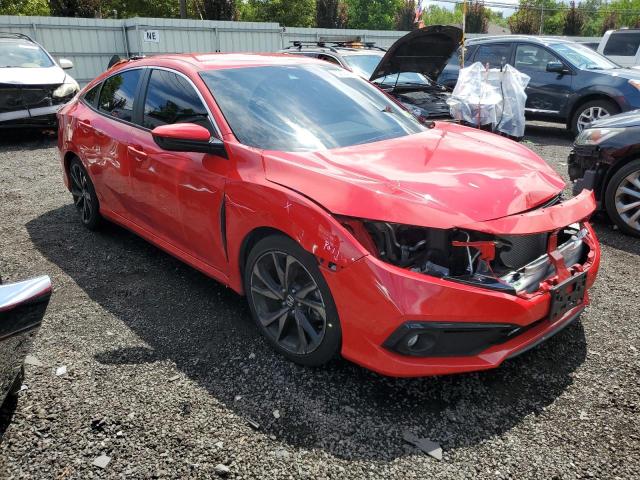 2HGFC2F86KH604212 - 2019 HONDA CIVIC SPORT 红色 照片 4