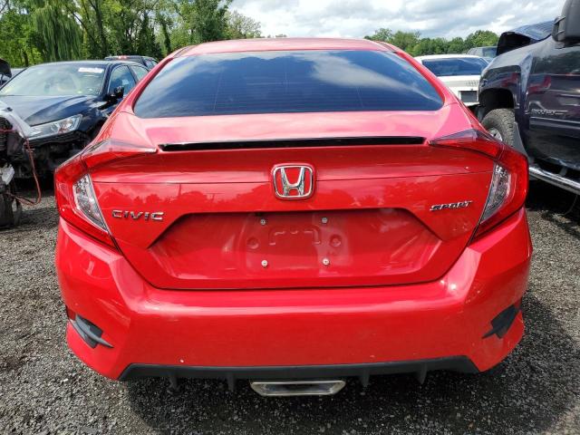 2HGFC2F86KH604212 - 2019 HONDA CIVIC SPORT 红色 照片 6