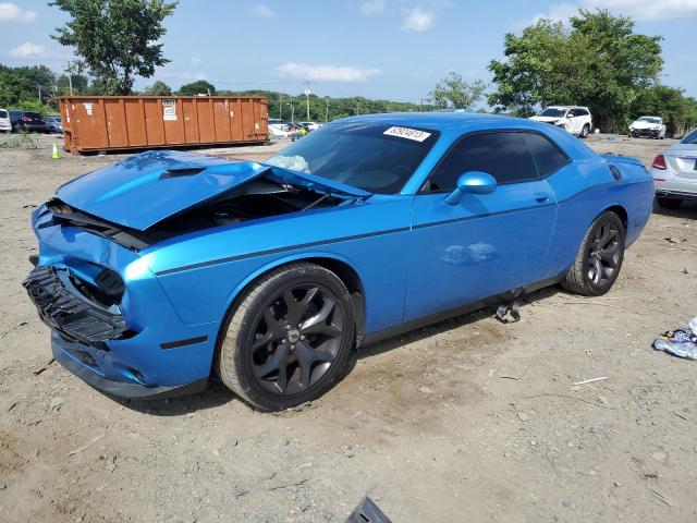 2C3CDZAG6JH310401 - 2018 DODGE CHALLENGER SXT BLUE photo 1