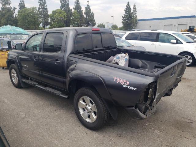 3TMJU4GN7DM150322 - 2013 TOYOTA TACOMA DOUBLE CAB PRERUNNER GRAY photo 2