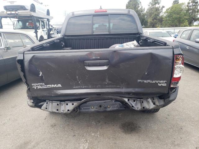 3TMJU4GN7DM150322 - 2013 TOYOTA TACOMA DOUBLE CAB PRERUNNER GRAY photo 6