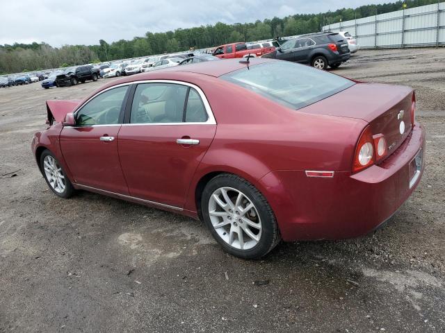 1G1ZK57BX9F210615 - 2009 CHEVROLET MALIBU LTZ წითელი ფოტო 2