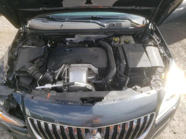 2G4GU5GX6E9224739 - 2014 BUICK REGAL GS Сұр фото 11