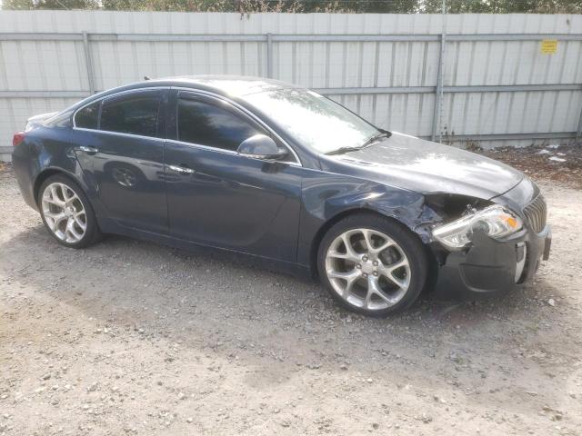 2G4GU5GX6E9224739 - 2014 BUICK REGAL GS GRAY photo 4