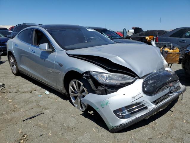 5YJSA1E22GF128581 - 2016 TESLA MODEL S ვერცხლისფერი ფოტო 4
