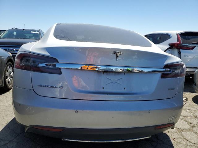 5YJSA1E22GF128581 - 2016 TESLA MODEL S ვერცხლისფერი ფოტო 6