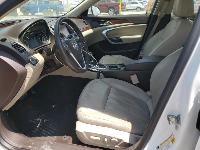 2G4GN5EX2E9190461 - 2014 BUICK REGAL PREMIUM WHITE photo 7
