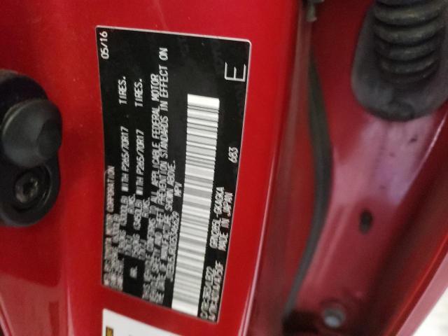 JTEBU5JR0G5346629 - 2016 TOYOTA 4RUNNER SR5/SR5 PREMIUM 红色 照片 14