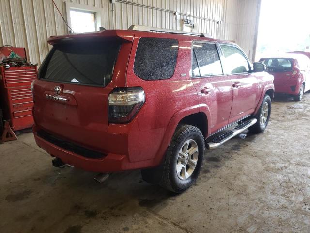 JTEBU5JR0G5346629 - 2016 TOYOTA 4RUNNER SR5/SR5 PREMIUM 红色 照片 3