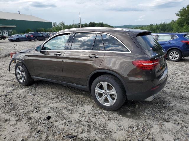 WDC0G4KB8JV070121 - 2018 MERCEDES-BENZ GLC 300 4MATIC BROWN photo 2