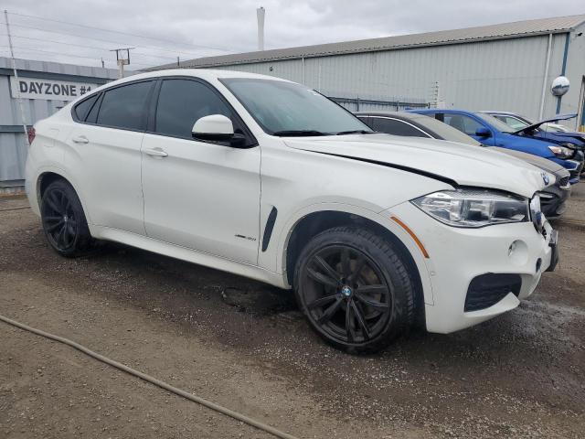 5UXKU2C53J0X49276 - 2018 BMW X6 XDRIVE35I WHITE photo 4