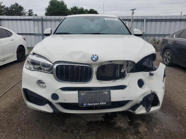 5UXKU2C53J0X49276 - 2018 BMW X6 XDRIVE35I WHITE photo 5