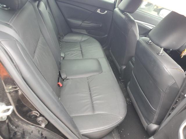 2HGFB2F93FH539790 - 2015 HONDA CIVIC EXL შავი ფოტო 10