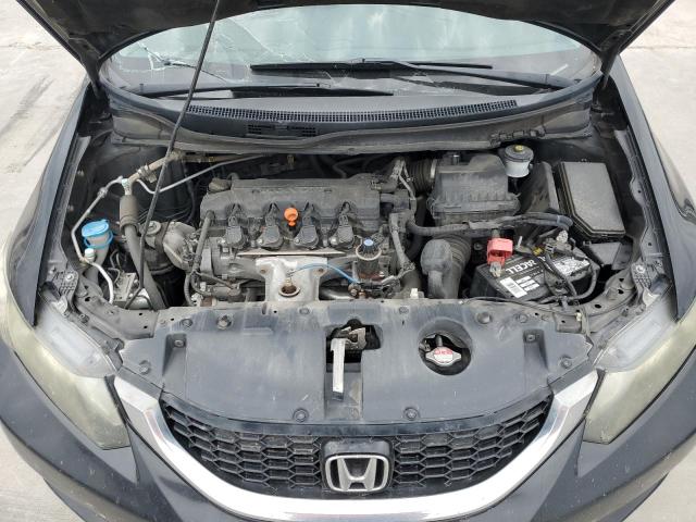 2HGFB2F93FH539790 - 2015 HONDA CIVIC EXL შავი ფოტო 11