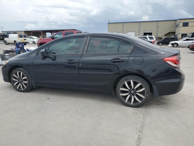 2HGFB2F93FH539790 - 2015 HONDA CIVIC EXL შავი ფოტო 2
