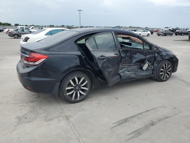 2HGFB2F93FH539790 - 2015 HONDA CIVIC EXL შავი ფოტო 3