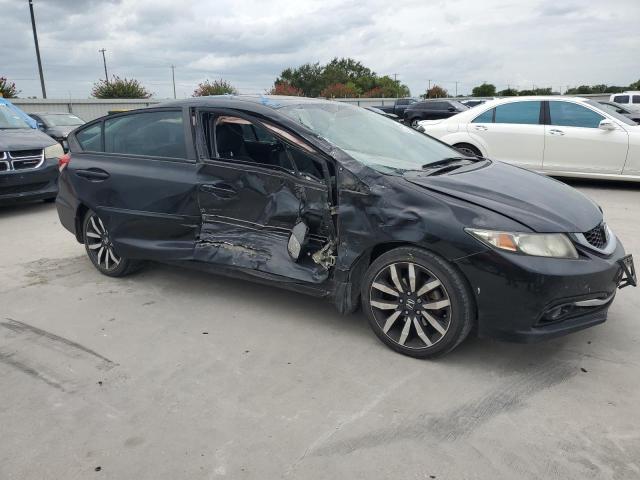 2HGFB2F93FH539790 - 2015 HONDA CIVIC EXL შავი ფოტო 4