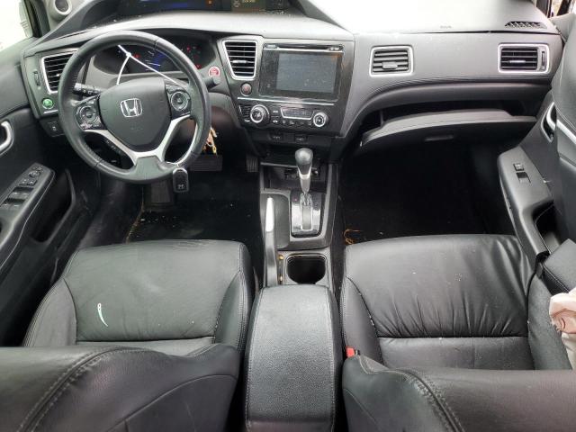 2HGFB2F93FH539790 - 2015 HONDA CIVIC EXL შავი ფოტო 8