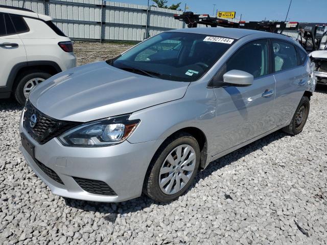 3N1AB7AP2HY363732 - 2017 NISSAN SENTRA S SILVER photo 1