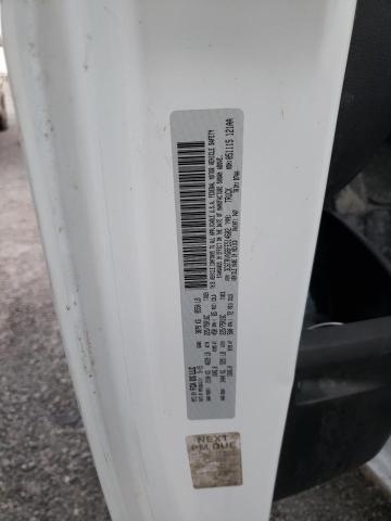 3C6TRVAG6FE514602 - 2015 RAM PROMASTER 1500 STANDARD WHITE photo 10