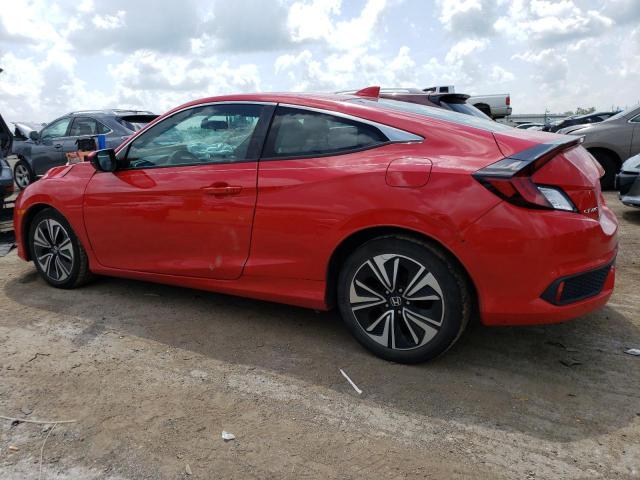 2HGFC3B31HH360414 - 2017 HONDA CIVIC EX RED photo 2