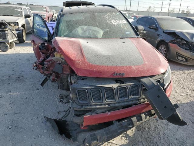 3C4NJDDB6LT214567 - 2020 JEEP COMPASS TRAILHAWK RED photo 5