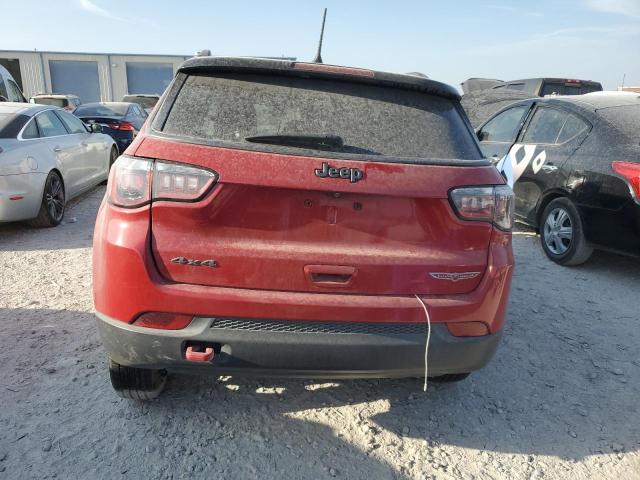 3C4NJDDB6LT214567 - 2020 JEEP COMPASS TRAILHAWK RED photo 6