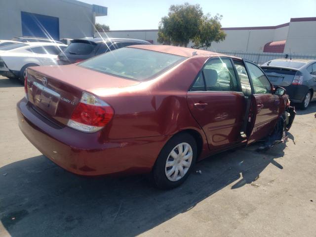 4T1BE30K95U093738 - 2005 TOYOTA CAMRY LE RED photo 3