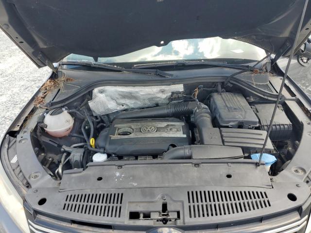 WVGAV3AX8EW542420 - 2014 VOLKSWAGEN TIGUAN S GRAY photo 11