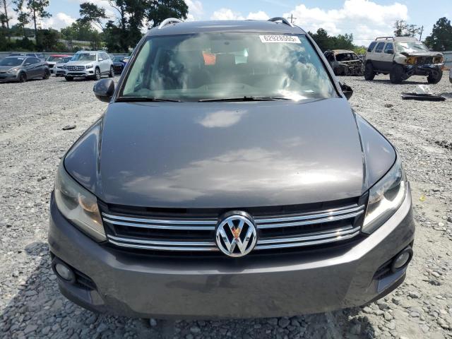 WVGAV3AX8EW542420 - 2014 VOLKSWAGEN TIGUAN S GRAY photo 5