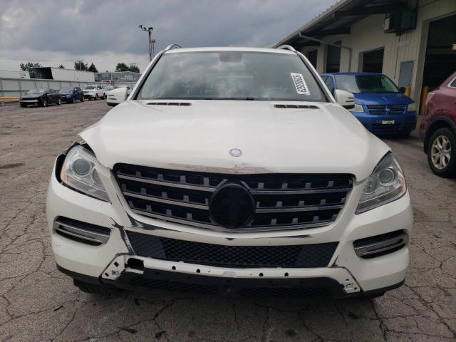 4JGDA5HB6CA024542 - 2012 MERCEDES-BENZ ML 350 4MATIC WHITE photo 5