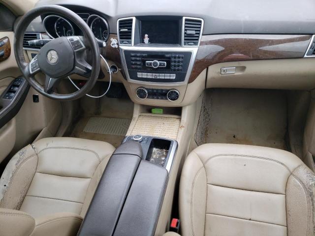 4JGDA5HB6CA024542 - 2012 MERCEDES-BENZ ML 350 4MATIC WHITE photo 8