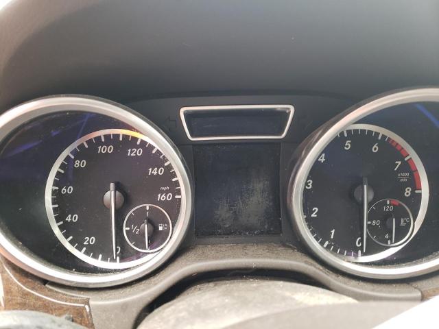 4JGDA5HB6CA024542 - 2012 MERCEDES-BENZ ML 350 4MATIC WHITE photo 9