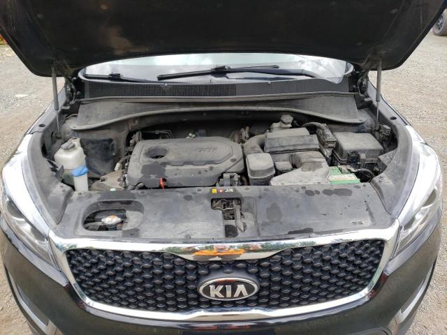 5XYPGDA33GG046128 - 2016 KIA SORENTO LX BLACK photo 12