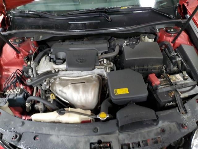 4T1BF1FK2DU684713 - 2013 TOYOTA CAMRY L RED photo 11
