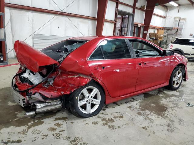 4T1BF1FK2DU684713 - 2013 TOYOTA CAMRY L RED photo 3