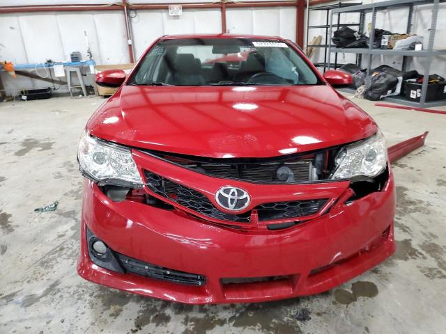 4T1BF1FK2DU684713 - 2013 TOYOTA CAMRY L RED photo 5