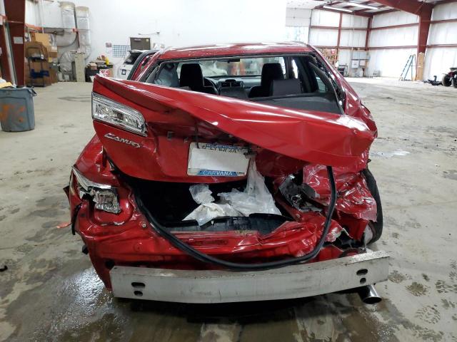 4T1BF1FK2DU684713 - 2013 TOYOTA CAMRY L RED photo 6