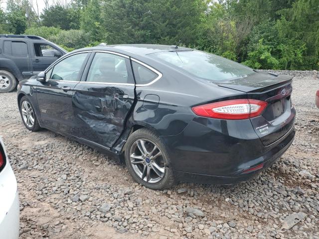 3FA6P0SU4FR139858 - 2015 FORD FUSION TITANIUM PHEV BLACK photo 2