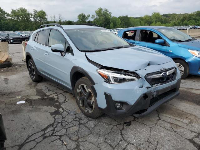 JF2GTHMCXM8219842 - 2021 SUBARU CROSSTREK LIMITED BLUE photo 4