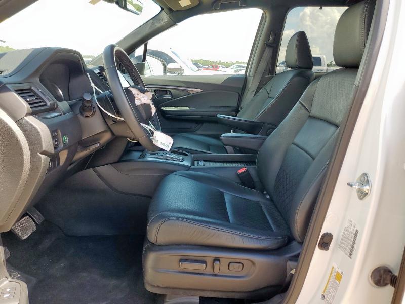 5FNYF8H55MB041554 - 2021 HONDA PASSPORT EXL WHITE photo 7