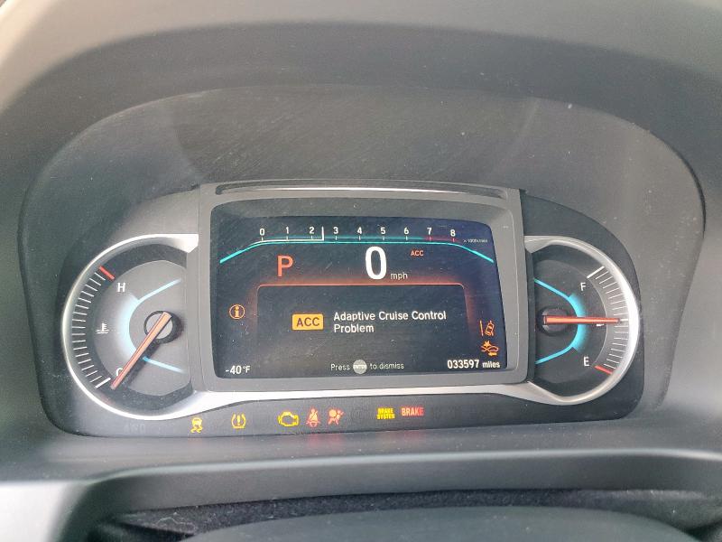 5FNYF8H55MB041554 - 2021 HONDA PASSPORT EXL WHITE photo 9