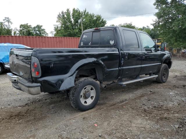 1FTNW21L34EA14489 - 2004 FORD F250 SUPER DUTY BLACK photo 3