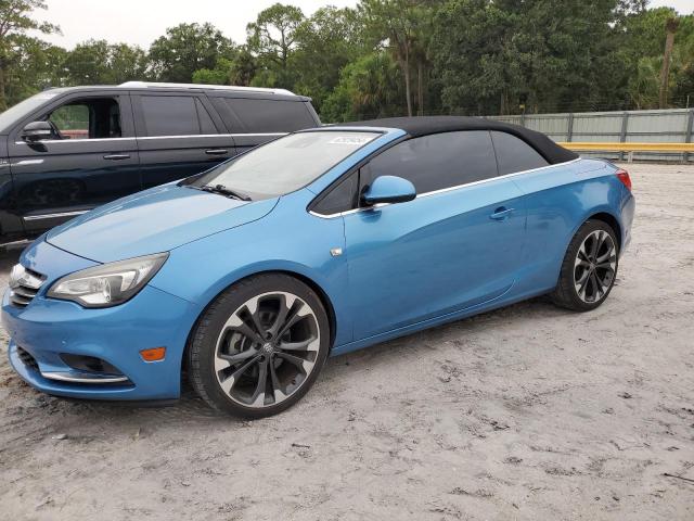 W04WJ3N52HG106122 - 2017 BUICK CASCADA SPORT TOURING BLUE photo 1