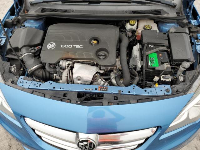 W04WJ3N52HG106122 - 2017 BUICK CASCADA SPORT TOURING BLUE photo 11