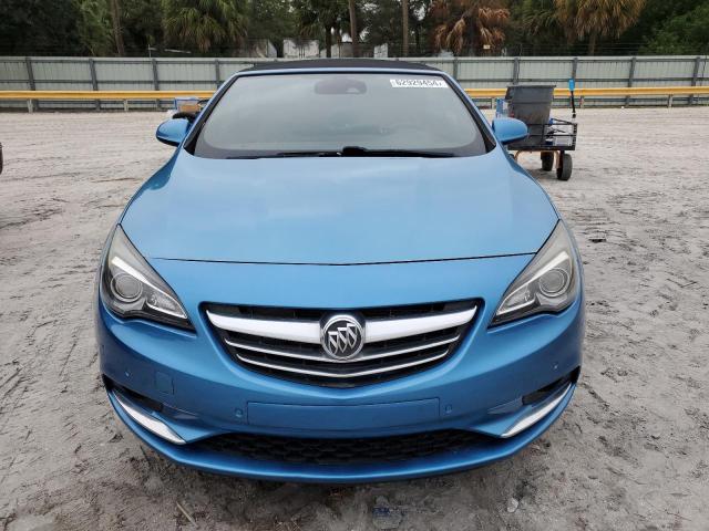 W04WJ3N52HG106122 - 2017 BUICK CASCADA SPORT TOURING BLUE photo 5