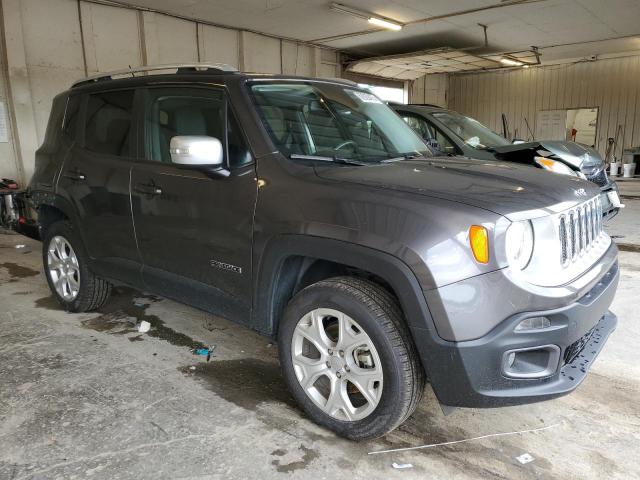 ZACCJBDTXGPD79135 - 2016 JEEP RENEGADE LIMITED GRAY photo 4