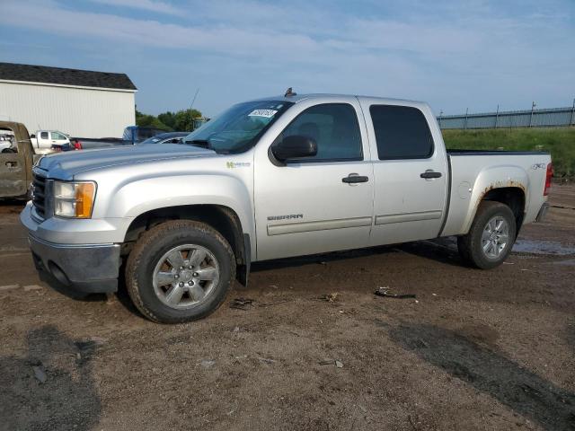 3GTXKYEJ6AG211595 - 2010 GMC SIERRA K1500 HYBRID SILVER photo 1