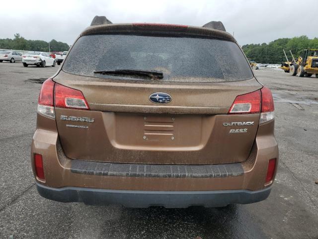 4S4BRBCC6B3339004 - 2011 SUBARU OUTBACK 2.5I PREMIUM BROWN photo 6