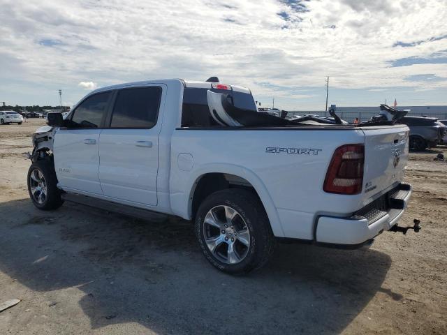 1C6SRFJT5NN285998 - 2022 RAM 1500 LARAMIE WHITE photo 2